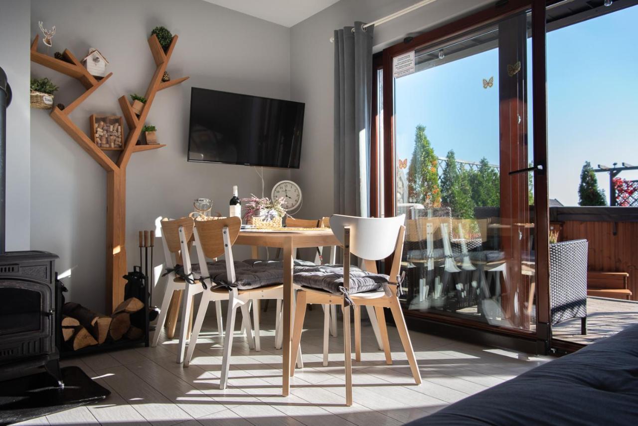 Domek W Gorach - Prywatne Jacuzzi, Sauna, Grota Solna - Panorama Chelm Ski&Spa Myślenice Eksteriør bilde