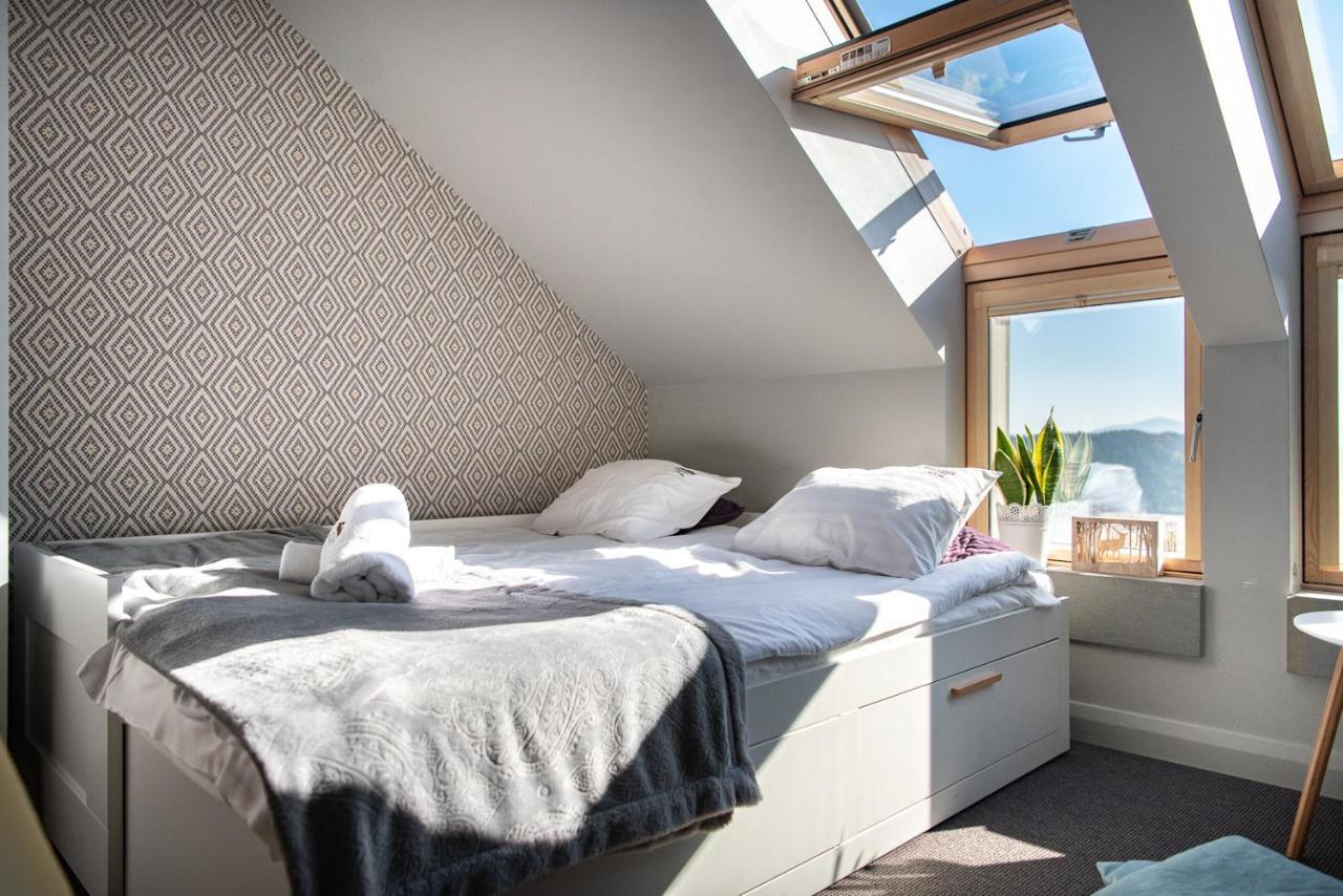 Domek W Gorach - Prywatne Jacuzzi, Sauna, Grota Solna - Panorama Chelm Ski&Spa Myślenice Eksteriør bilde
