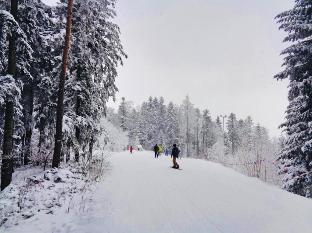 Domek W Gorach - Prywatne Jacuzzi, Sauna, Grota Solna - Panorama Chelm Ski&Spa Myślenice Eksteriør bilde